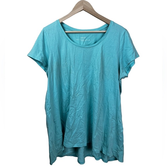 J. Jill Tops J Jill Pure Jill Scoop Neck Elliptical Tee Poshmark